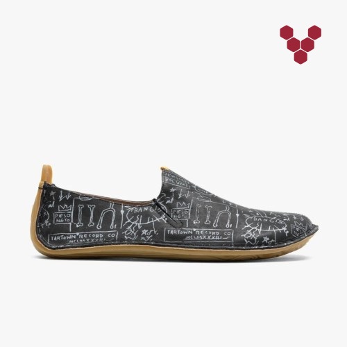 Vivobarefoot Ababa Basquiat Svart Slip On Sko Dame [4-ORKH]